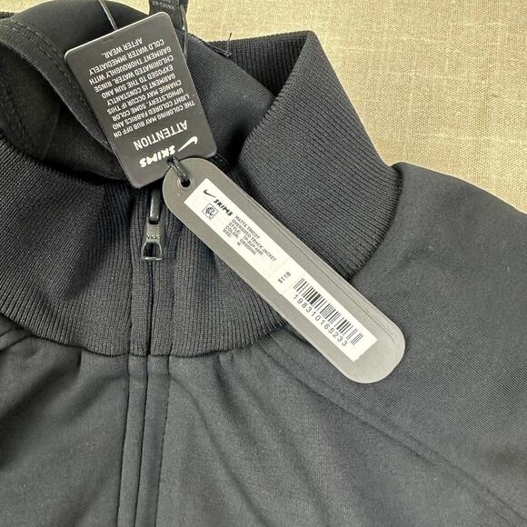 🖤 Nike x SKIMS Matte Tricot Oversized Track Jacket in Obsidian Women M - Picture 4 of 5